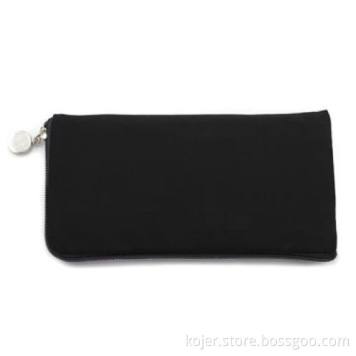 Mobile Phone Pouch for Apple's iPhone 4, Made of Velvet Material with Zipper Slider and Lanyard